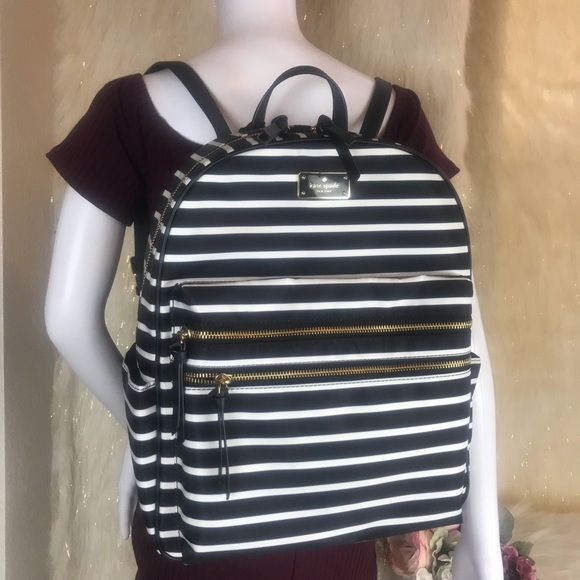 ❌SOLD❌Kate Spade Large Bradley FRENCH STRIPE - Picture 2 of 7